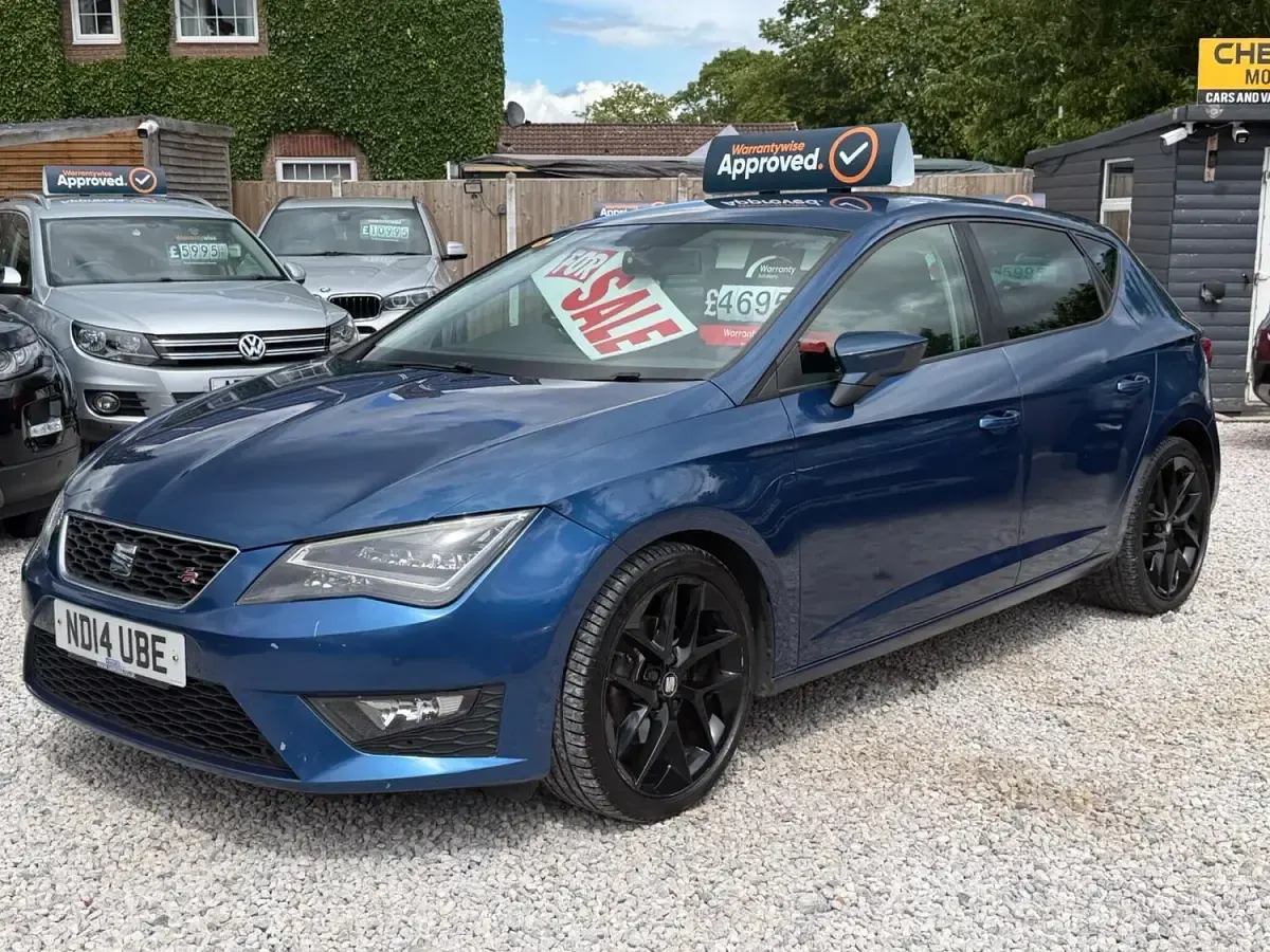 Used Seat Leon FR 2014 Blue Hatchback