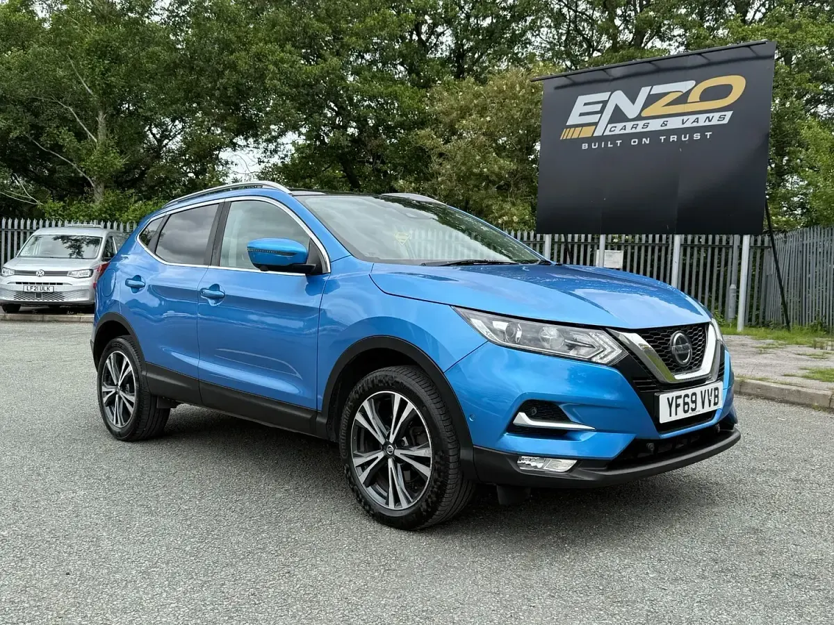 Used Nissan Qashqai N-Connecta 115 HP (84 kW) 2019 Blue SUV