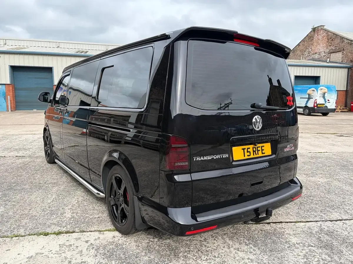Used VW T5 Sportline 180 HP (132 kW) 2014 Black Van