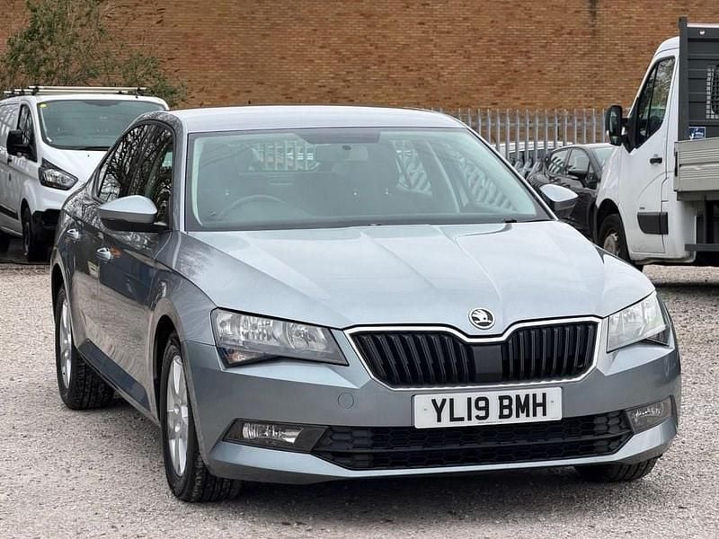 Used Skoda Superb 150 HP (110 kW) 2019 Grey Hatchback