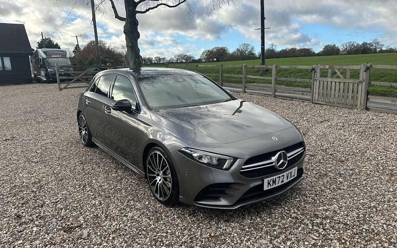 Used Mercedes A35 AMG Executive 306 HP (225 kW) 2022 Grey Hatchback