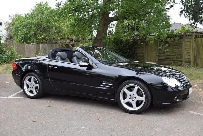 Black Used 2002 Mercedes SL500 Cabriolet | £11,999 - Image 1/4