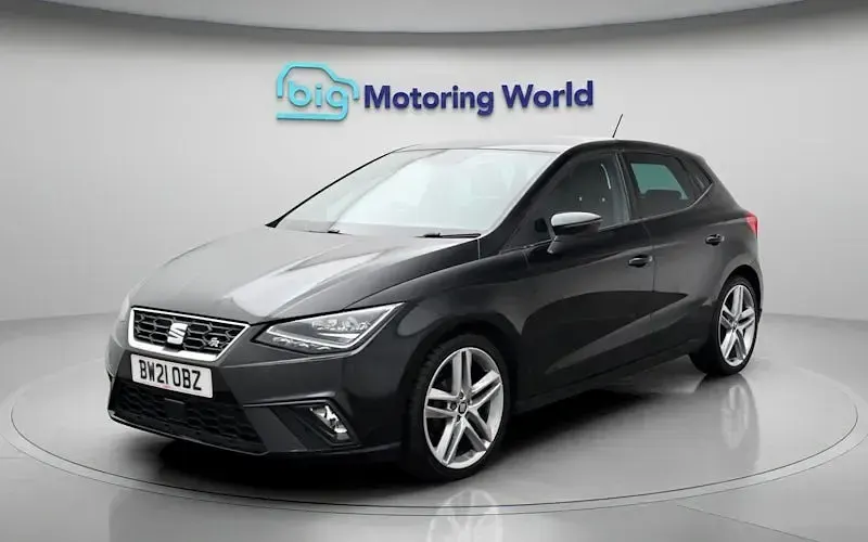 Used Seat Ibiza FR Sport 95 HP (69 kW) 2021 Black Hatchback