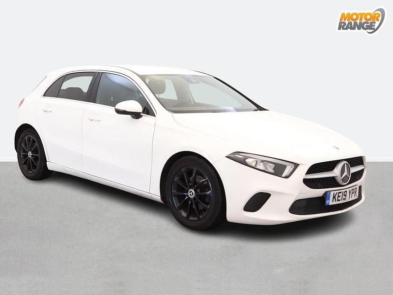 White Used 2019 Mercedes A180 Hatchback | £14,295 (Good price) - Image 1/4
