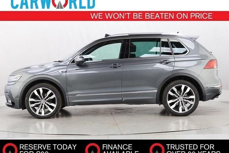 Grey Used 2017 VW Tiguan R-line SUV | £14,968 (Fair price) - Image 1/1