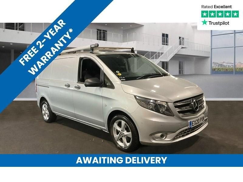 Silver Used 2020 Mercedes Vito Premium Van | £17,995 (Good price) - Image 1/3