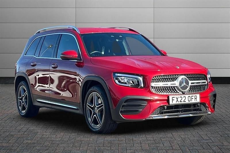 Patagonia red Used 2022 Mercedes GLB200 AMG Line Premium SUV | £26,295 (Fair price) - Image 1/4