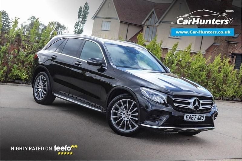 Black Used 2017 Mercedes GLC220 AMG Line Premium Estate | £19,995 (Fair price) - Image 1/4