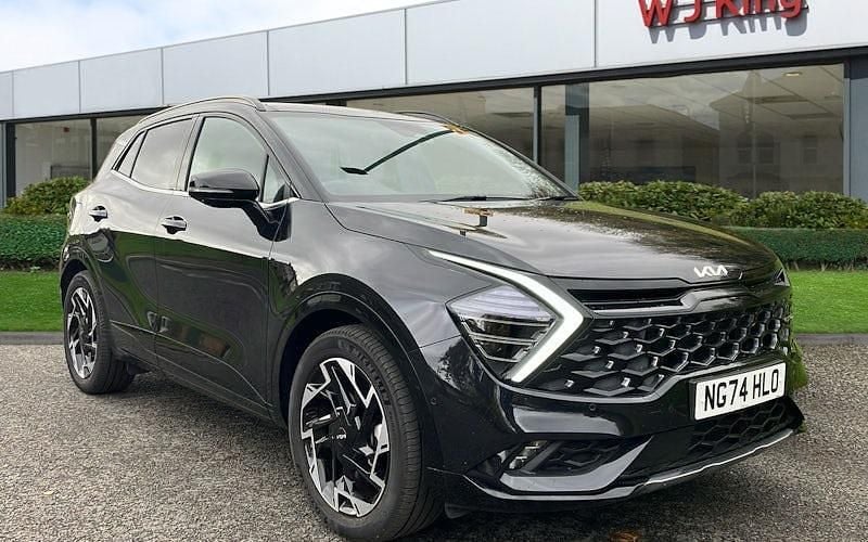 Phantom black Used 2025 Kia Sportage GT-Line S SUV | £33,895 (Good price) - Image 1/3