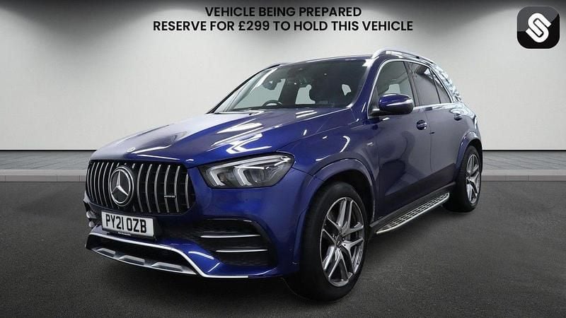 Used Mercedes GLE53 AMG AMG 2021 Brilliant blue SUV