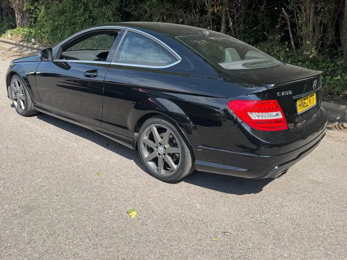 Used Mercedes C250 AMG 2012 Black Coupe