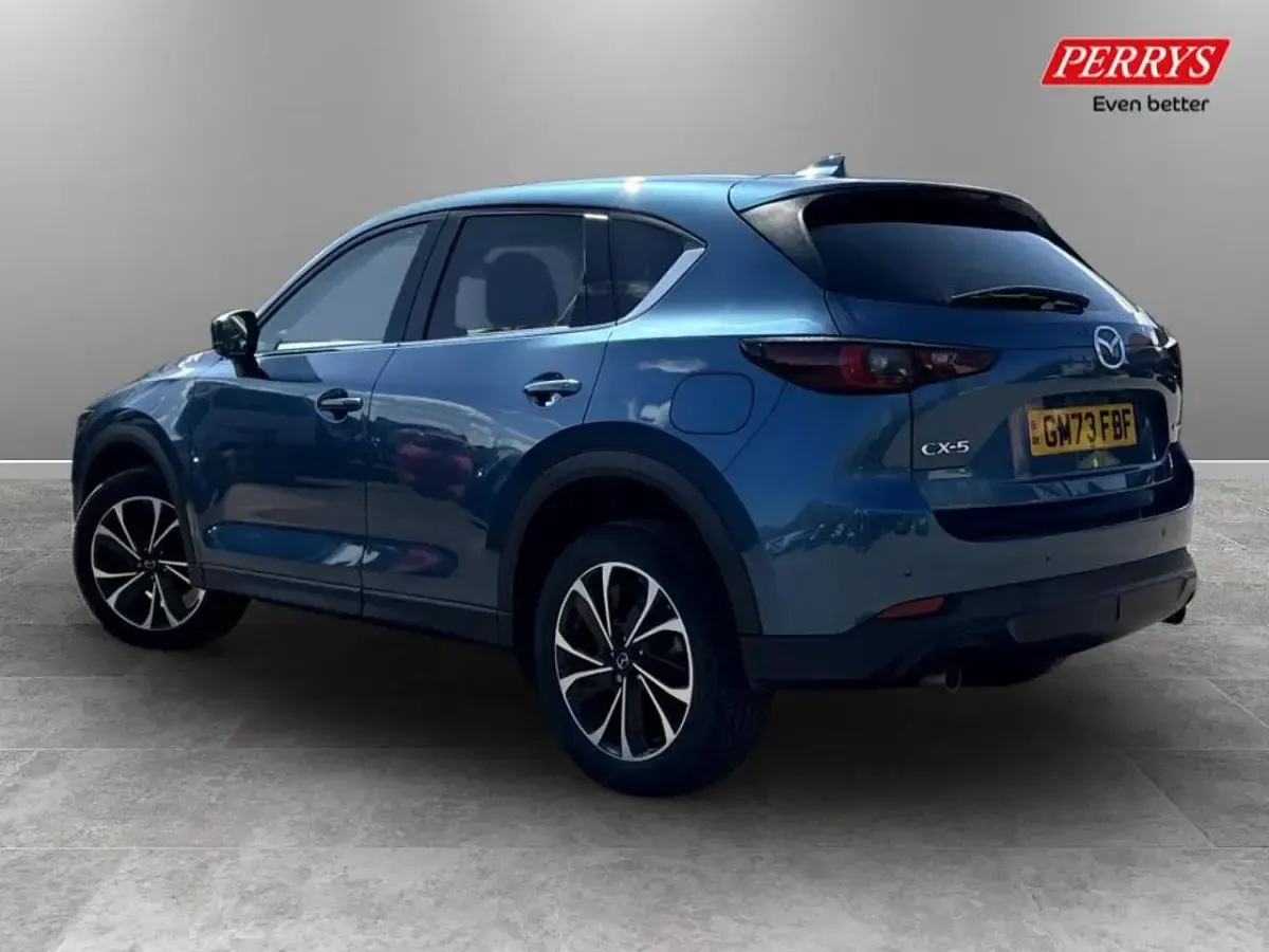 Used Mazda CX-5 Exclusive-Line 163 HP (119 kW) 2023 Blue SUV