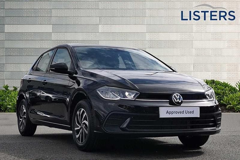 Black Used 2025 VW Polo Life Hatchback | £18,890 (Fair price) - Image 1/4