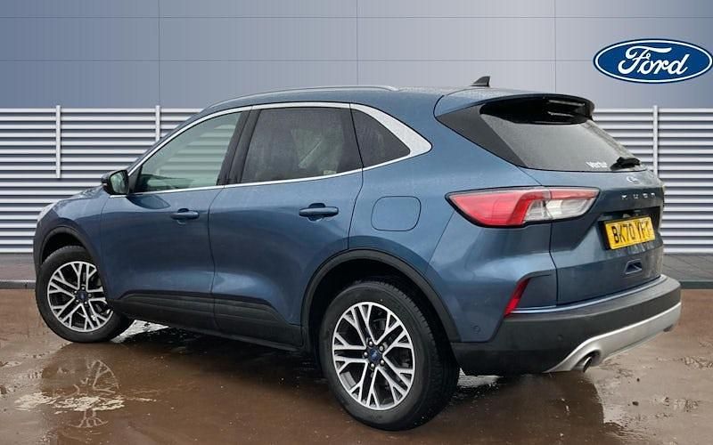 Used Ford Kuga Titanium 120 HP (88 kW) 2020 Blue SUV