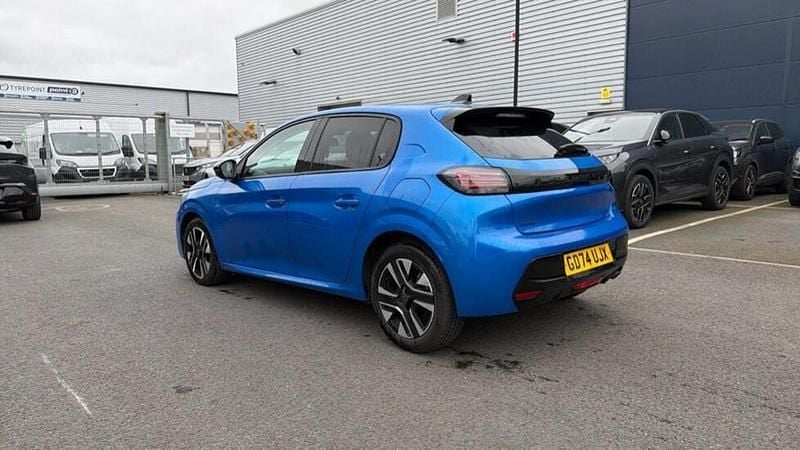 Used Peugeot 208 Allure 99 HP (72 kW) 2025 Blue Hatchback