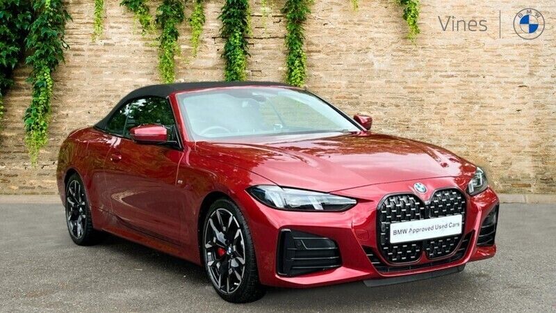 Red Used 2024 BMW 420 M Sport Cabriolet | £47,137 - Image 1/4
