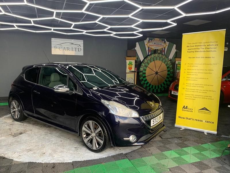 Used Peugeot 208 2013 Blue Hatchback