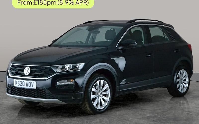 Used VW T-Roc SE 150 HP (110 kW) 2020 Black SUV