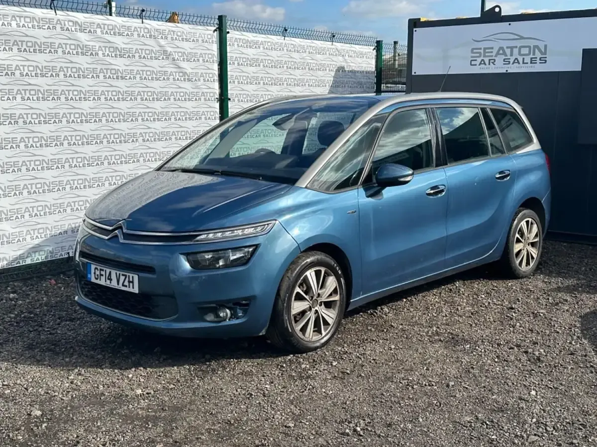 Używany Citroën C4 Exclusive 2014 Niebieski Minivan