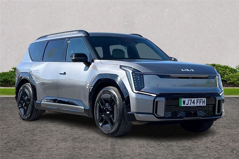 Grey Used 2024 Kia EV9 2 SUV | £62,325 (Good price) - Image 1/3