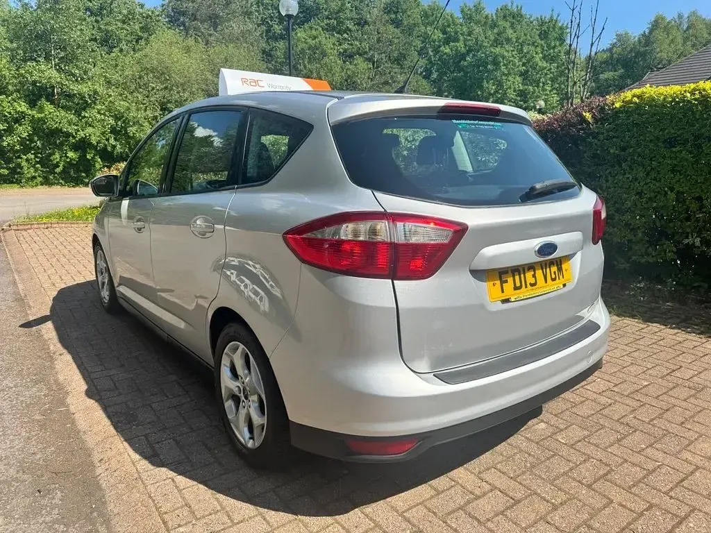 Used Ford C-MAX Zetec 125 HP (91 kW) 2013 Silver MPV