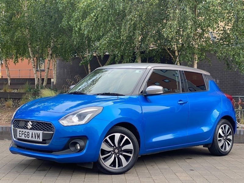 Blue Used 2019 Suzuki Swift SZ5 Hatchback | £11,390 (Fair price) - Image 1/4