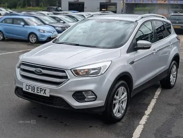 Used Ford Kuga Zetec 120 HP (88 kW) 2018 Silver SUV