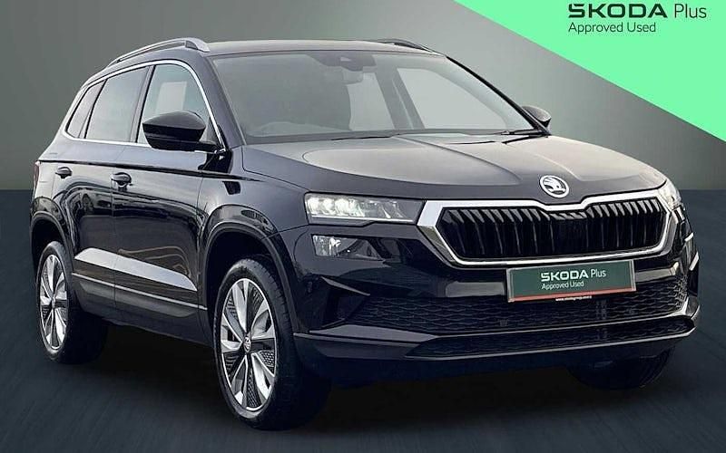 Black Used 2024 Skoda Karoq SE L SUV | £20,847 (A bit pricey) - Image 1/4