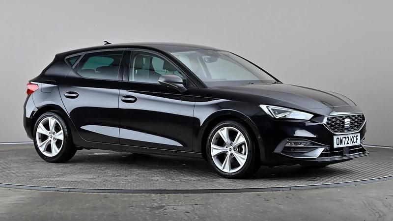 Used Seat Leon FR 110 HP (80 kW) 2023 Black Hatchback