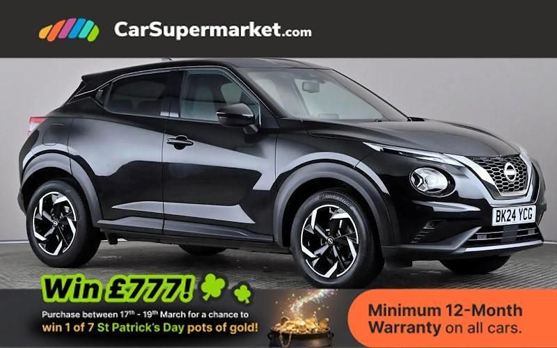 Used Nissan Juke N-Connecta 114 HP (83 kW) 2023 Black SUV
