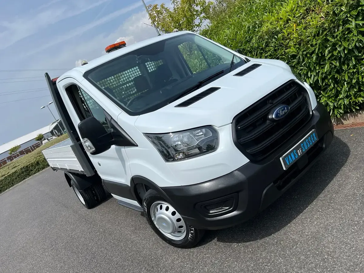 Used Ford Transit 130 HP (95 kW) 2022 White Van