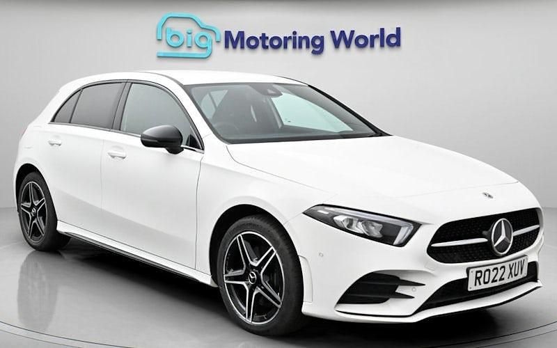 Used Mercedes A250 Executive 259 HP (190 kW) 2022 White Hatchback