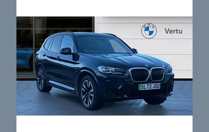 Black Used 2022 BMW iX3 M Sport SUV | £28,277 (Fair price) - Image 1/4