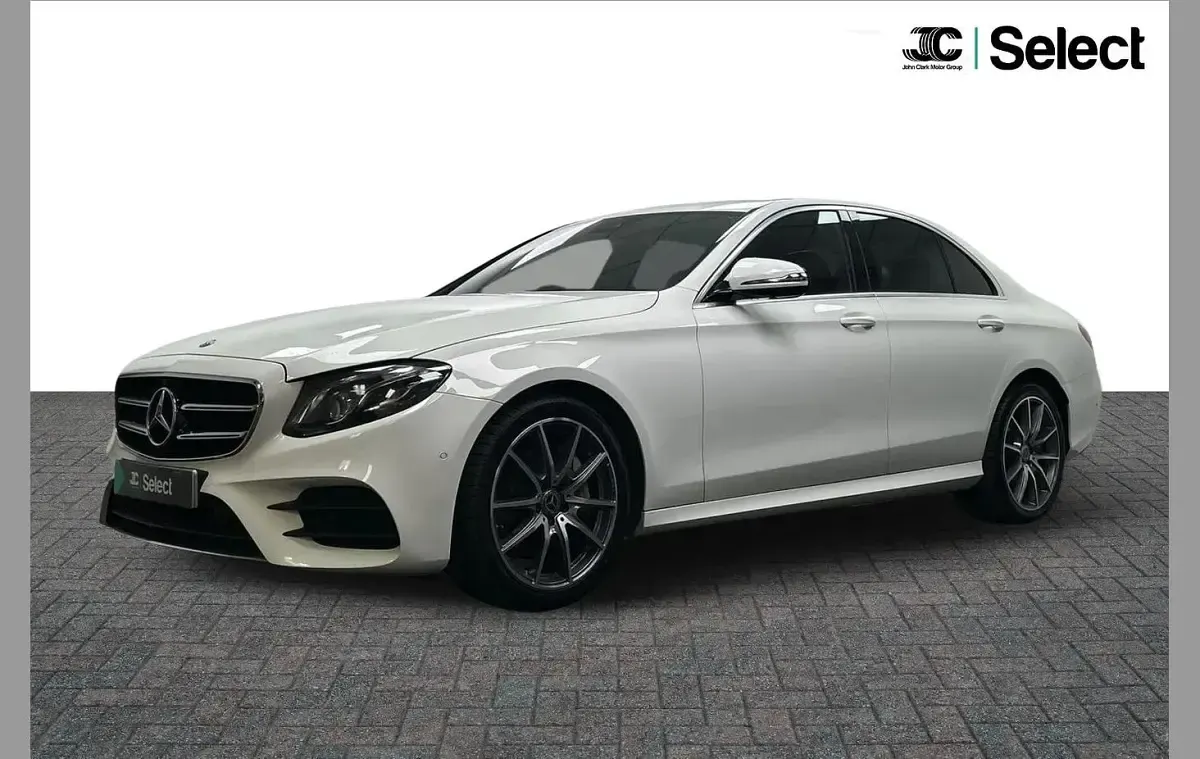 Used Mercedes E350 AMG line 281 HP (206 kW) 2020 White Sedan