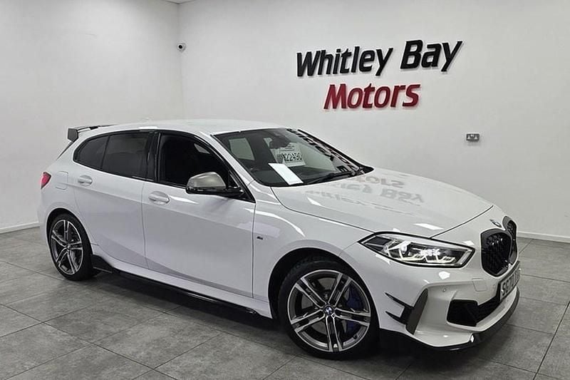 Alpine white Used 2021 BMW M135 Comfort Edition Hatchback | £22,490 (Fair price) - Image 1/1