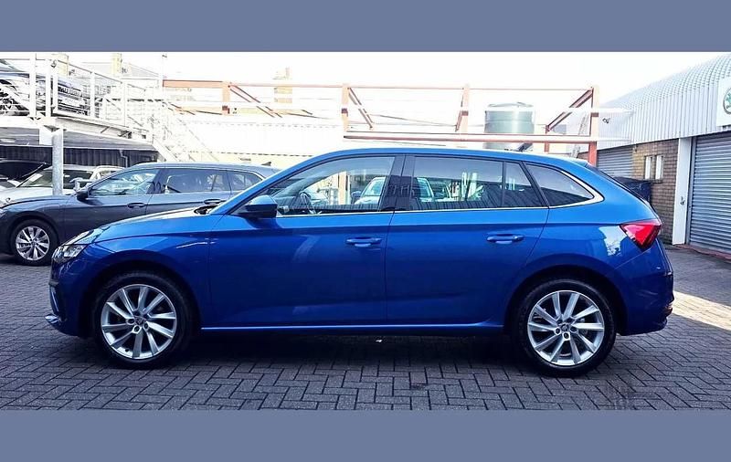Used Skoda Scala SE L 113 HP (83 kW) 2024 Race blue metallic Hatchback