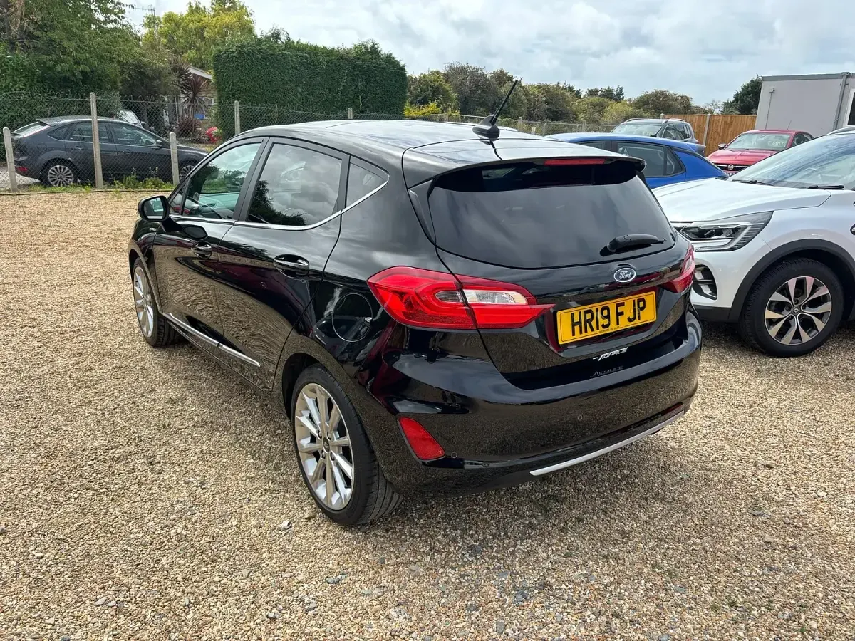 Used Ford Fiesta Vignale 140 HP (102 kW) 2019 Black Hatchback