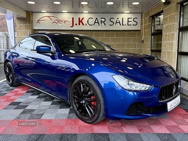 Blue Used 2014 Maserati Ghibli Coupe | £10,495 - Image 1/4