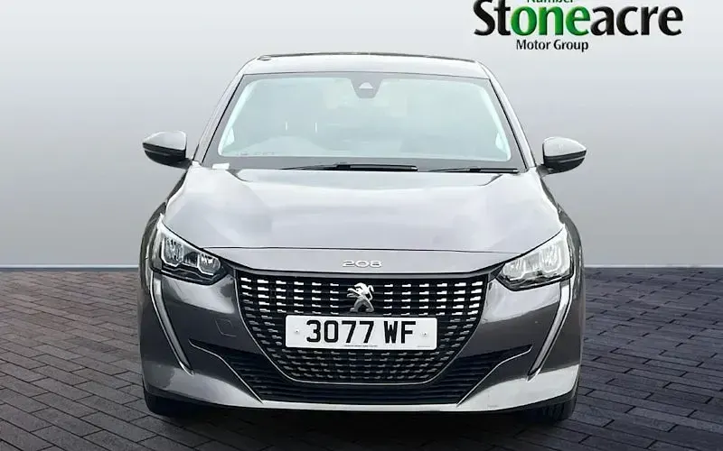 Used Peugeot 208 Allure 102 HP (75 kW) 2021 Grey Hatchback