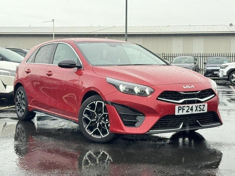 Red Used 2024 Kia Ceed GT-Line Hatchback | £20,286 (Fair price) - Image 1/4