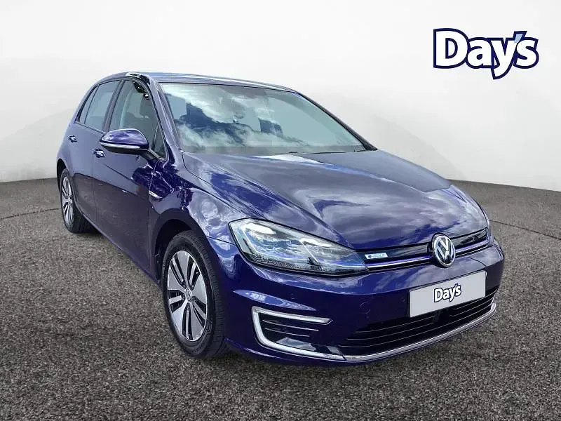 Used VW e-Golf 100 kW (136 HP) 2020 Blue Hatchback