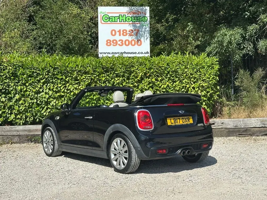 Used Mini Cooper S Cabriolet 2017 Black Cabriolet