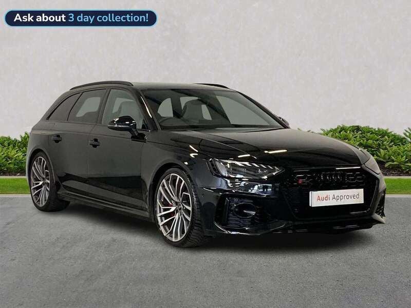 Black Used 2022 Audi RS4 Advanced Estate | £53,031 (Good price) - Image 1/4