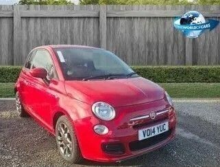 Red Used 2014 Fiat 500 S Hatchback | £2,992 (Fair price) - Image 1/4
