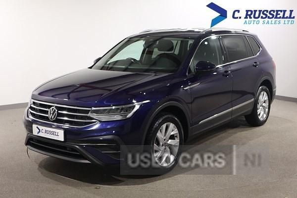 Used VW Tiguan Allspace Life 150 HP (110 kW) 2022 Blue SUV