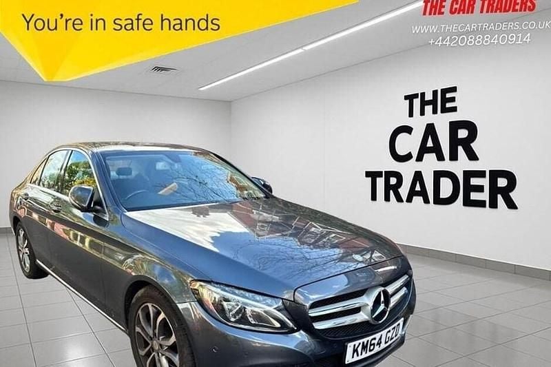 Grey Used 2014 Mercedes C220 Sedan | £9,488 (Fair price) - Image 1/1