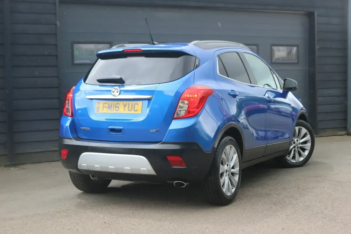 Used Vauxhall Mokka 136 HP (100 kW) 2016 Blue SUV