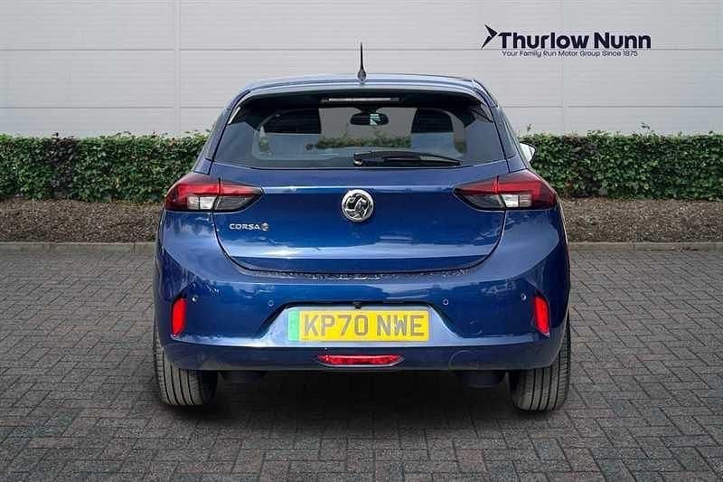 Used Vauxhall Corsa-e 100 kW (136 HP) 2020 Blue Hatchback