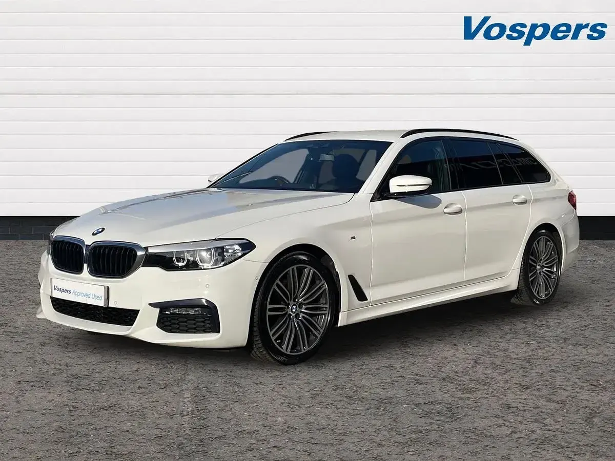 Used BMW 520 M Sport 187 HP (137 kW) 2019 White Estate