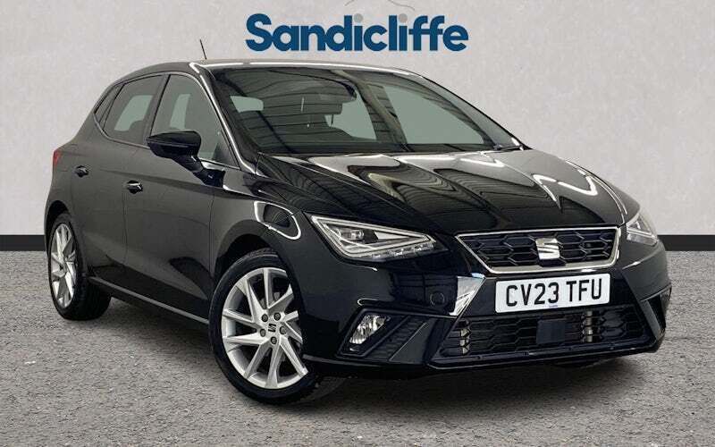 Black Used 2023 Seat Ibiza FR Hatchback | £15,025 (Fair price) - Image 1/4